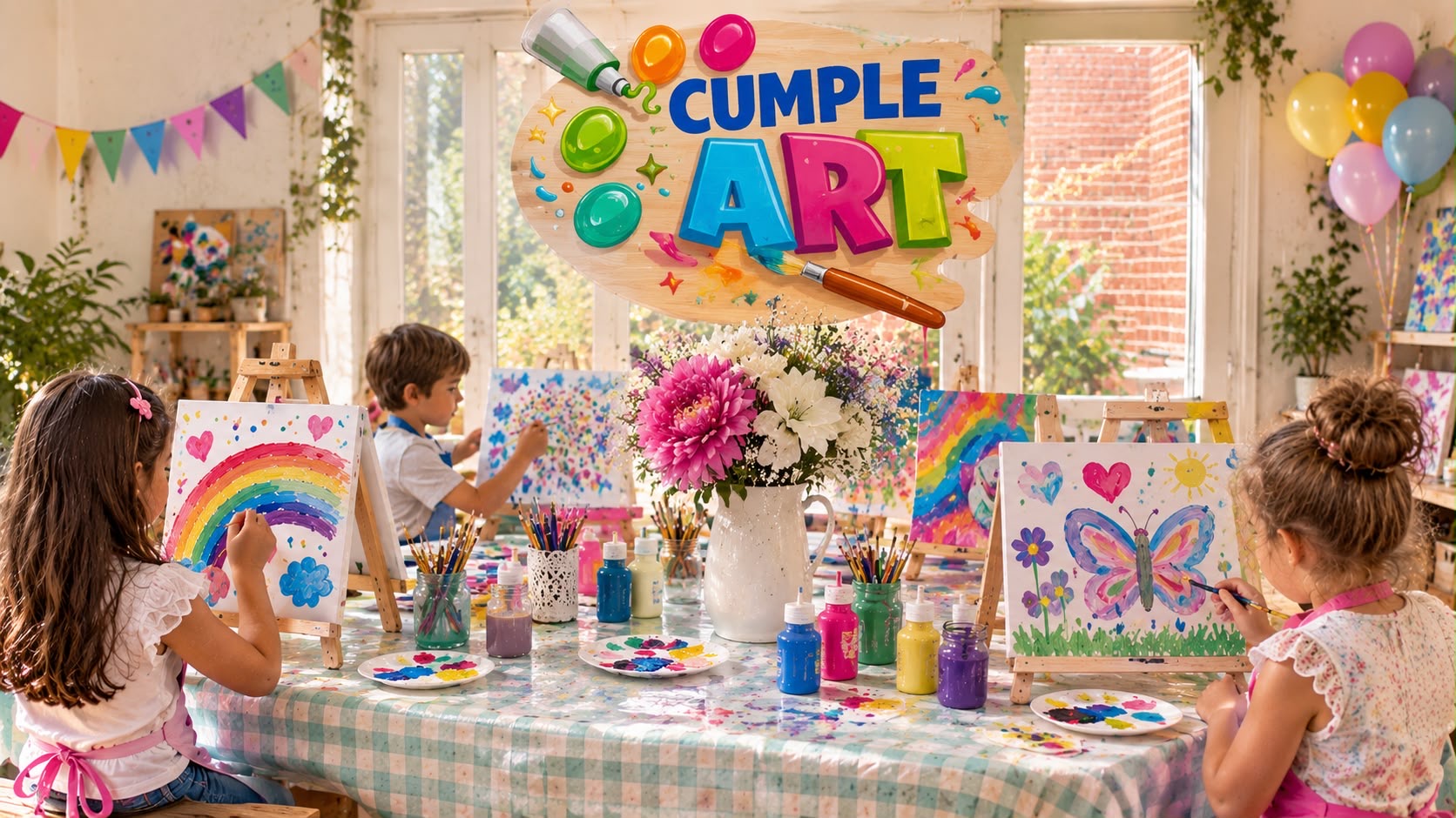 Cumple Art - taller de arte para cumpleaños infantiles en Madrid
