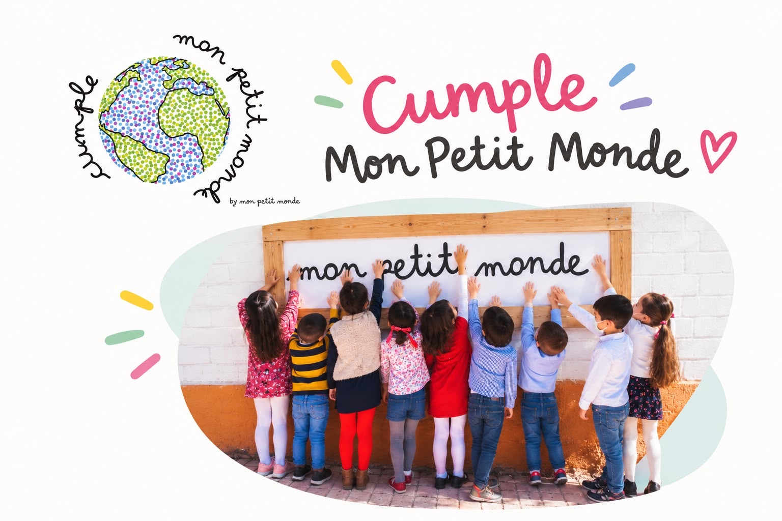 Cumple Mon petit monde clásico - cumpleaños infantil en Madrid